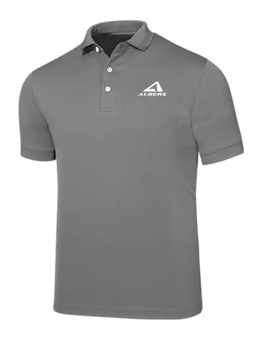 Callaway Ottoman Medium Grey Polo w/Albers Aerospace Logo