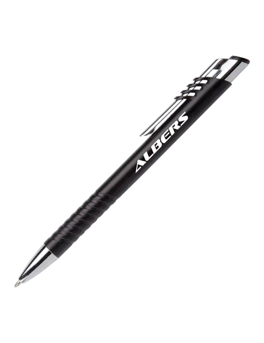 Schirhart Black Pen - Black Ink w/Albers Aerospace Logo