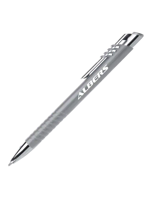 Schirhart Grey Pen - Black Ink w/Albers Aerospace Logo