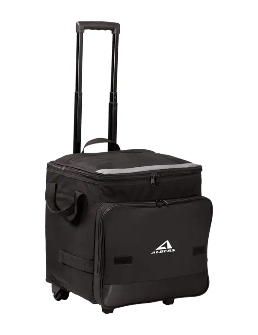 Black Rolling Cooler w/Albers Aerospace Logo