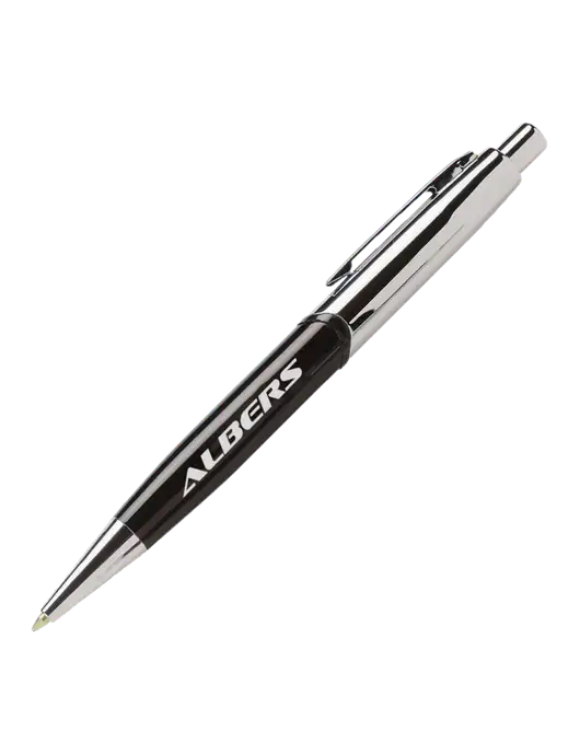 Chimera Black Pen - Black Ink w/Albers Aerospace Logo