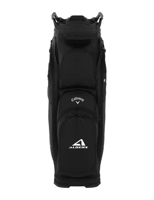 Callaway Org 14 Black Golf Bag  w/Albers Aerospace Logo
