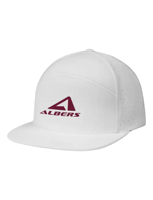 Richardson White Cannon Cap w/Albers Aerospace Logo