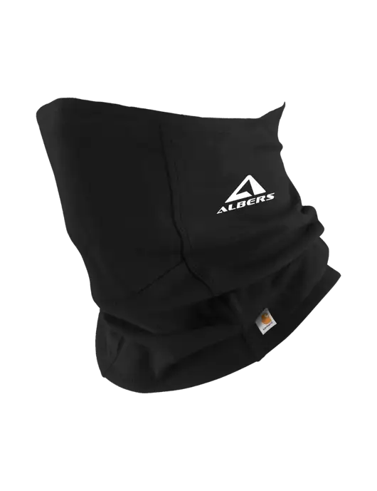 Carhartt Black Cotton Blend Filter Pocket Gaiter w/Albers Aerospace Logo