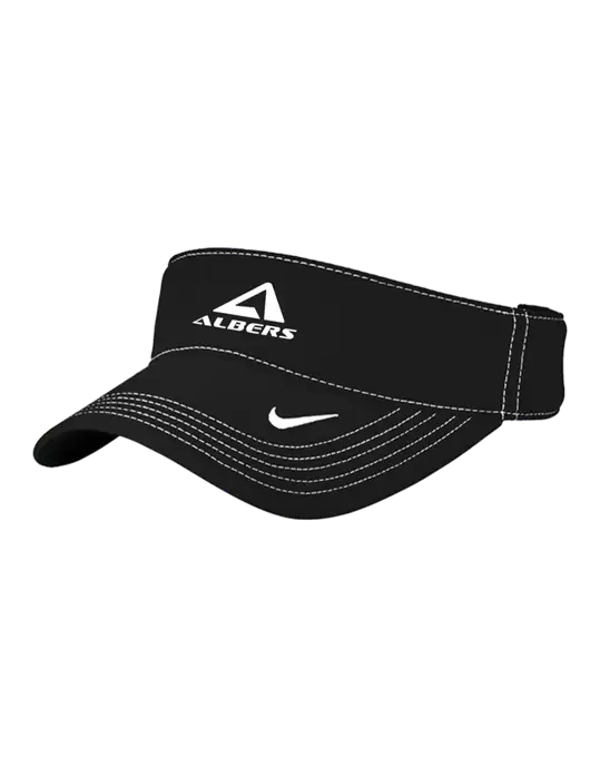 Nike Black Dri-FIT Ace Visor w/Albers Aerospace Logo