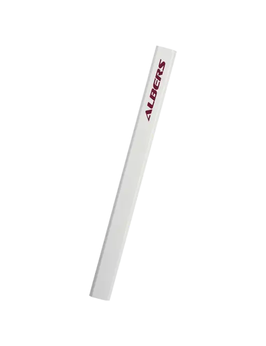 White Carpenter Pencil w/Albers Aerospace Logo